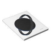 ブラックプラネット ノートパッド (アングル)