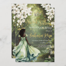 ブラックプリンセスとカエルのセージ緑のドレス甘い16