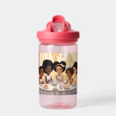 ブラックプリンセスオンザゴーエンチャントティーパーティー ウォーターボトル (正面)