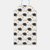 ブラックプリンセスキンセアニラハッピーバースデー ギフトタグ (裏面)