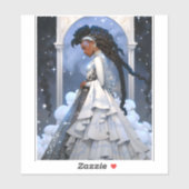 ブラックプリンセスファンタジーアート シール (シート)