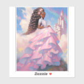 ブラックプリンセスファンタジーアート シール (シート)