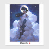 ブラックプリンセスファンタジーアート シール (シート)