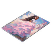 ブラックプリンセスファンタジーアート ノートブック (左側)