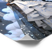 ブラックプリンセスファンタジーアート ポスター (角)