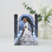 ブラックプリンセスファンタジーアート ポストカード (スタンド正面)