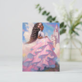 ブラックプリンセスファンタジーアート ポストカード (スタンド正面)