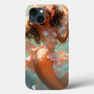 ブラックプリンセスファンタジーアート iPhone 13ケース
