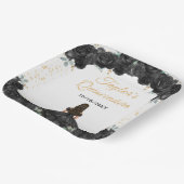 ブラックプリンセスフローラキンセアニラ ペーパープレート (傾斜あり)