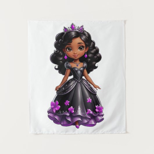 ブラックプリンセス タペストリー (正面)