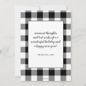 ブラックプレイド引っ越しましたホリデーアナウンス (裏面)