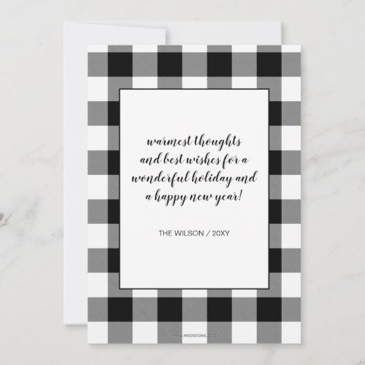 ブラックプレイド引っ越しましたホリデーアナウンス (裏面)