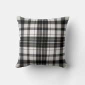 ブラックプレイド装飾用クッション クッション (裏面)