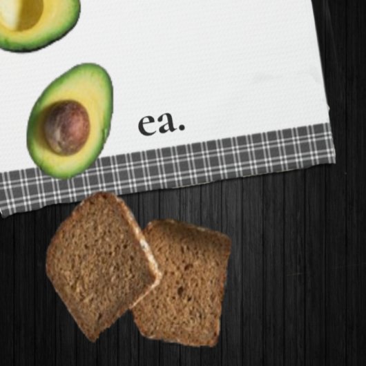 ブラックプレイド キッチンタオル