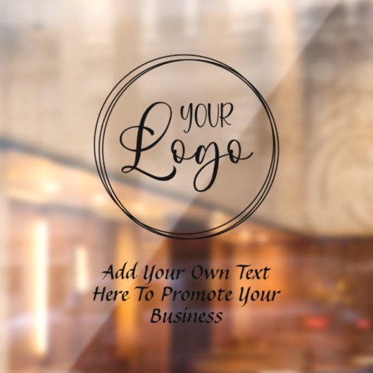 ブラックプロモ文字ロゴ ウィンドウサイン (シート2)