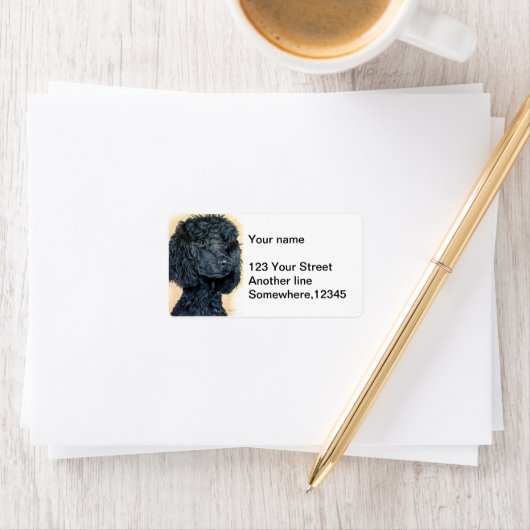 ブラックプードル ラベル (インサイチュ)