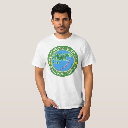 ブラックプールからベレム Tシャツ (正面フル)