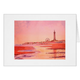 ブラックプールのタワーおよび海岸地区