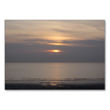 ブラックプールの夕日