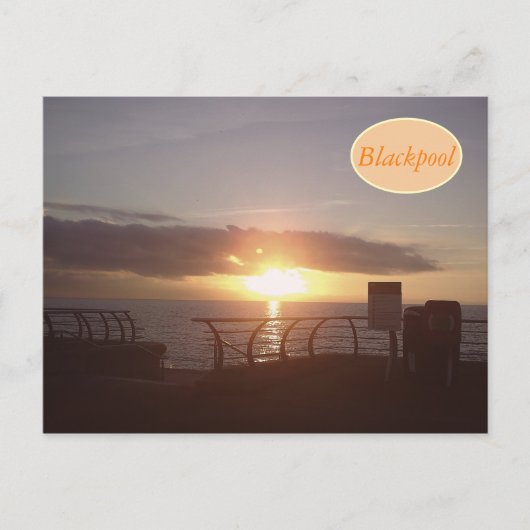 ブラックプールはがき ポストカード (正面)