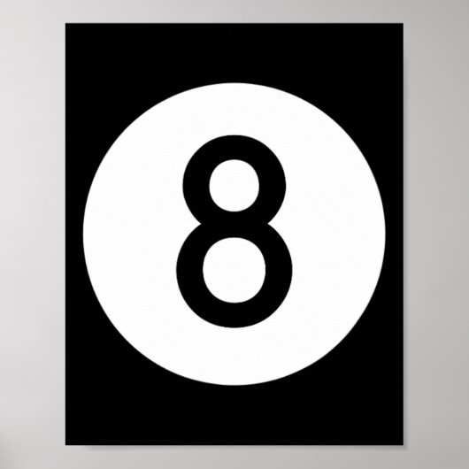 ブラックプールは8ビリヤード・スヌーカー8 ポスター (正面)