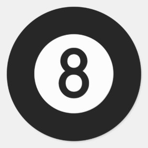 ブラックプールは8ビリヤード・スヌーカー8 ラウンドシール