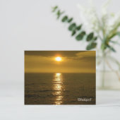 ブラックプールサンセット ポストカード (スタンド正面)