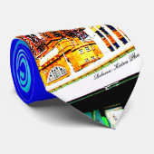 ブラックプールタワーのタイ ネクタイ (ロール)