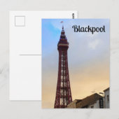 ブラックプールタワー ポストカード (正面/裏面)
