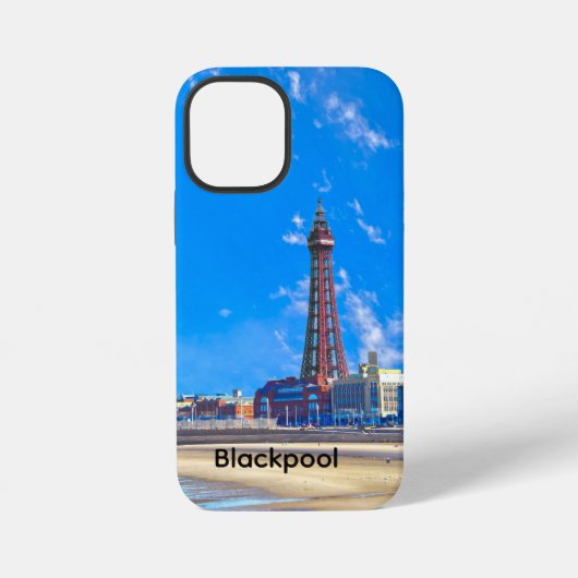 ブラックプールタワー iPhoneケース (裏面)