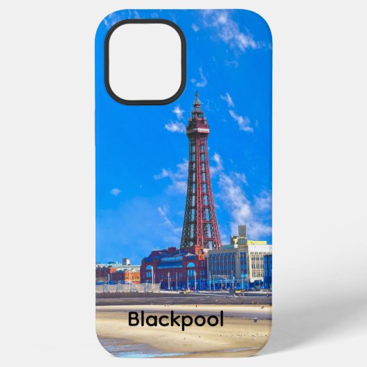 ブラックプールタワー iPhoneケース (裏面)