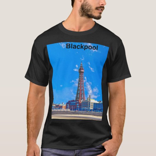 ブラックプールタワー Tシャツ (正面)