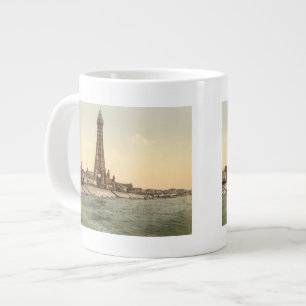 ブラックプールタワーI、ランカシャー、英国 ジャンボコーヒーマグカップ
