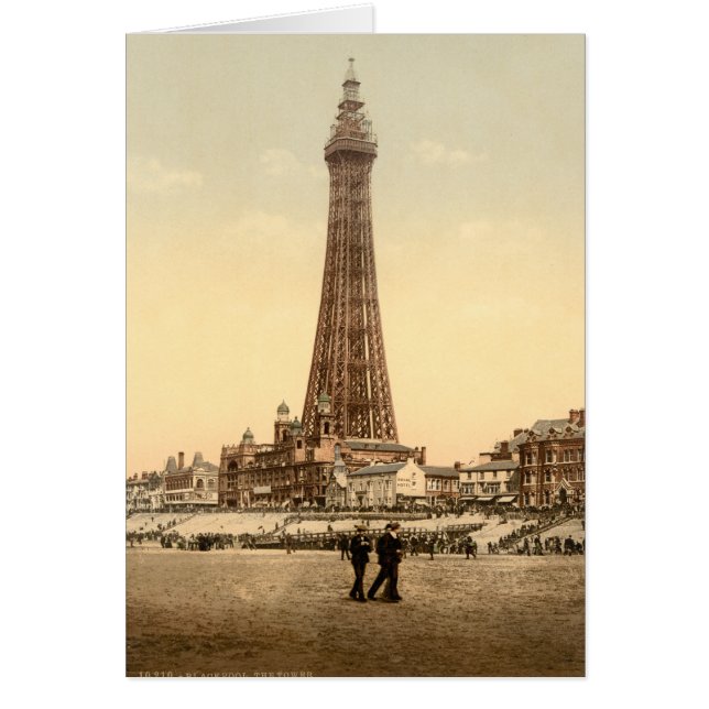 ブラックプールタワーIV、Lancashire、イギリス (正面)