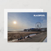 ブラックプールビーチ ポストカード (正面/裏面)