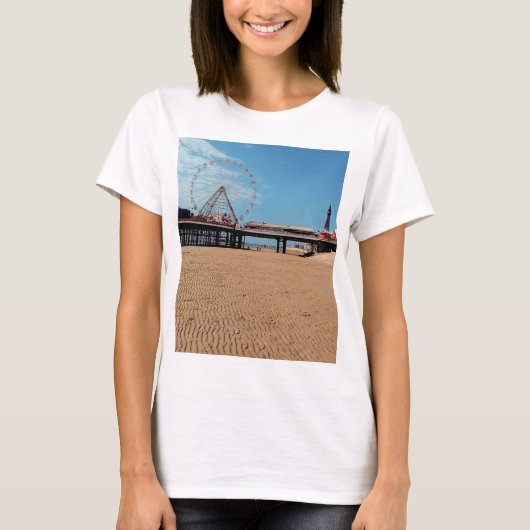 ブラックプールビーチ Tシャツ (正面)