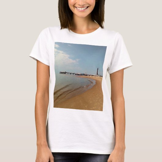 ブラックプール海 Tシャツ (正面)