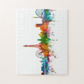 ブラックプール・イングランド・スカイライン ジグソーパズル (縦)