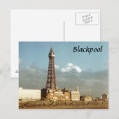 ブラックプール ポストカード (正面/裏面)