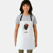 ブラックヘルメッモダントレーシングモータークロス名前をカスタムする エプロン (インサイチュ)