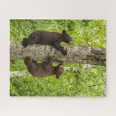 ブラックベアカブス登山ツリー ジグソーパズル (横)