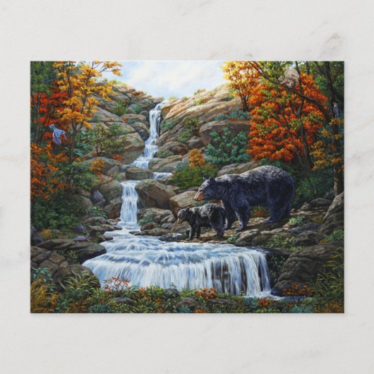 ブラックベアマザー&クブウォーターフォール (正面)