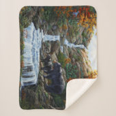 ブラックベアマザー&クブウォーターフォール シェルパブランケット (正面)