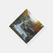 ブラックベアマザー&クブウォーターフォール スタンダードカクテルナプキン (角)