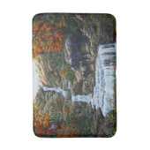 ブラックベアマザー&クブウォーターフォール バスマット (正面縦)