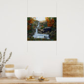 ブラックベアマザー&クブウォーターフォール ポスター (キッチン)