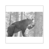 ブラックベアーウッドスタンプ ラバースタンプ (インプリント)