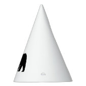 ブラックベアーカンパーパーティー帽子 パーティーハット (右)