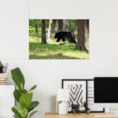 ブラックベアーキャンプ場 ポスター (ホームオフィス)