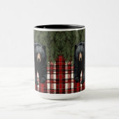 ブラックベアーシルエットマグ マグカップ (中央)